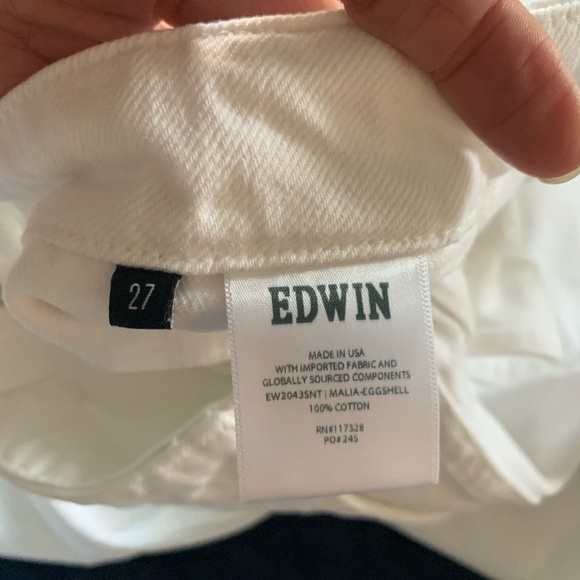 Edwin white jeans. - Picture 5 of 6